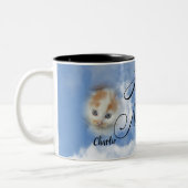 Cat FOTO Memorial Beileid Sie hatten mich bei Meow Zweifarbige Tasse (Links)