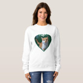 Cat Foto Name Herz Katze Besitzer T - Shirt (Vorne ganz)