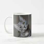 Cat-Foto Personalisiert modern Kaffeetasse (Links)