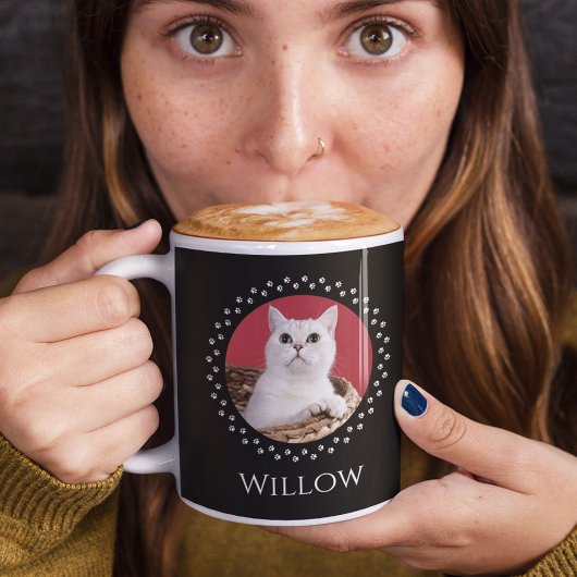 Cat Foto Tasse - Personalisierter Pet Keepake