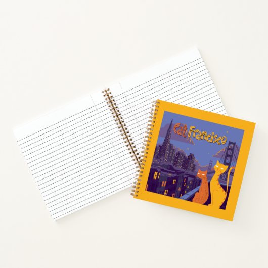 Cat Francisco Notizblock (Innenseite)