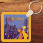 Cat Francisco Schlüsselanhänger (Rückseite)