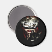 CAT FRAU MAGNET (Vorderseite/Rückseite)