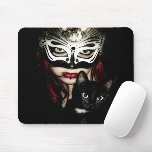 Cat-FRAU Mousepad (Mit Mouse)