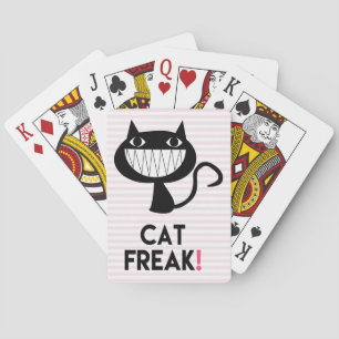 Cat Freak! Fun Bicycle® Poker Spielkarten