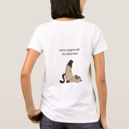 CAT Friedlich Warrior Yoga T-Shirt