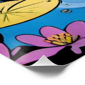 Cat Frog Poster (Ecke)