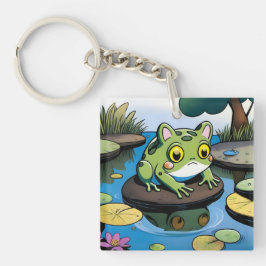 Cat Frog Schlüsselanhänger