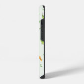 Cat Froth Matcha Green Tees Muster iPhone Hülle (Linke Seite)