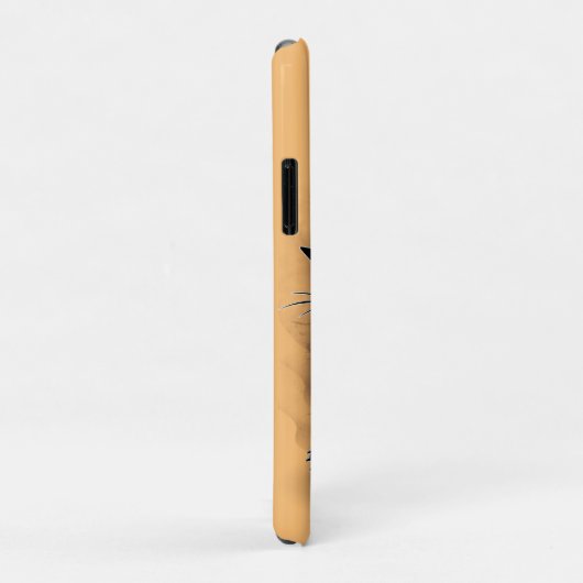 Cat Fun Halloween Charakter beißt einen Kürbis Case-Mate iPhone Hülle (Hinten/Rechts)