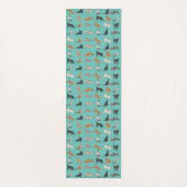 Cat Fun Lover Kitty Pattern Yogamatte (Vorderseite)