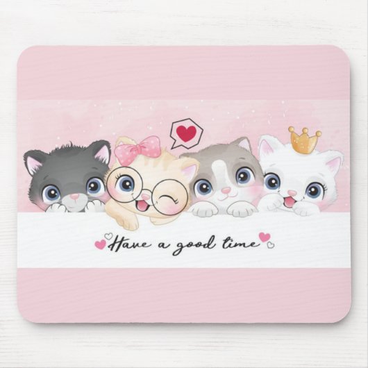 Cat Fun Mousepad (Vorne)