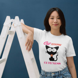 Cat Fun Pun Cuteness Zitat T-Shirt