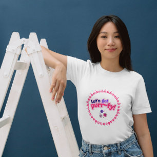 Cat Fun Pun lassen Sie uns ein unverschämtes Angeb T-Shirt