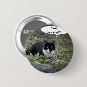 Cat Funnu Custom Round Abzeichen Button (Vorne & Hinten)
