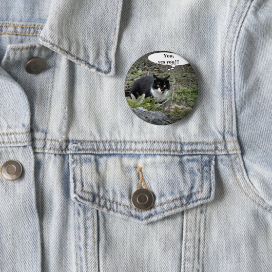 Cat Funnu Custom Round Abzeichen Button (Beispiel)