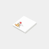 Cat Funny Christmas Cartoon Niedlich Mouse Post-it Klebezettel (angewinkelt)
