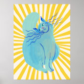 Cat | Funny & decorative Poster (Vorne)