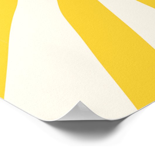 Cat | Funny & decorative Poster (Ecke)