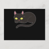 Cat Funny Design Katzen Niedlich Paw Pet Tiergesch Postkarte (Vorderseite)