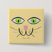 Cat Funny Face Cartoon-29034 Button (Vorderseite)