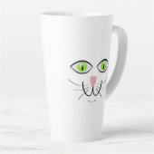 Cat Funny Face Cartoon-29034 Milchtasse (Rechte Ecke)