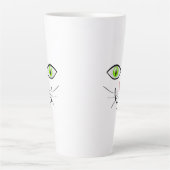 Cat Funny Face Cartoon-29034 Milchtasse (Vorderseite)