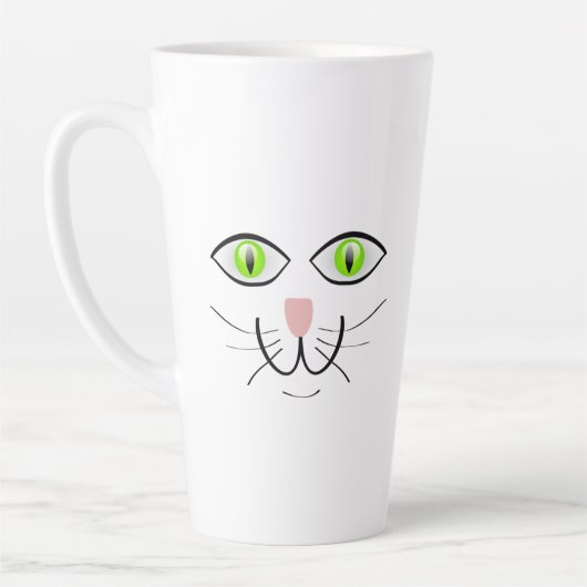 Cat Funny Face Cartoon-29034 Milchtasse (Links)