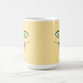 Cat Funny Face Cartoon-29034 Verwandlungstasse (Zentrum)