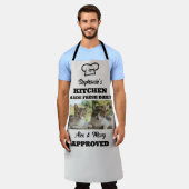 Cat Funny Kitchen Made Fresh Daily genehmigt Custo Schürze (Getragen)