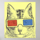 Cat Funny Poster (Vorne)