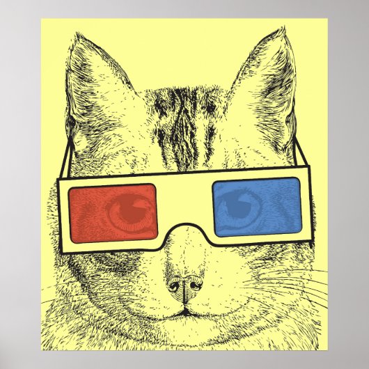 Cat Funny Poster (Vorne)