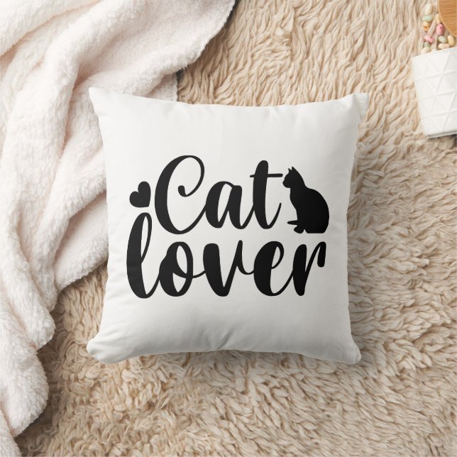 Cat Funny Quotes Kissen (Decke)