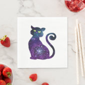 Cat Galaxy Serviette (Beispiel)