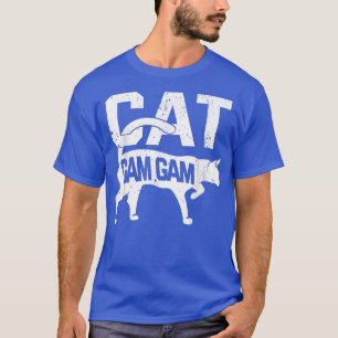 Cat Gam Gam Kitten Haustier Besitzer Meow Mutterta T-Shirt
