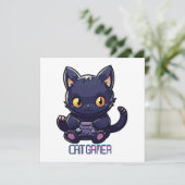 Cat Gamer (Stehend Vorderseite)