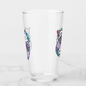 Cat Gamer Design - Purer On Gamer Joystick Art Glas (Rechts)