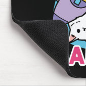 Cat Gamer Design - Purer On Gamer Joystick Art Mousepad (Ecke)