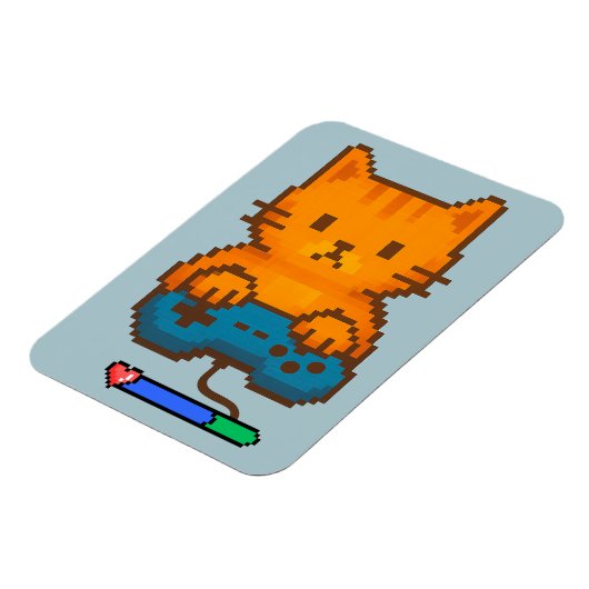CAT GAMER MAGNET (Linke Seite)