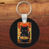 Cat Gamer Men Anime Kawaii Funny Gaming Headset Ca Schlüsselanhänger (Vorderseite)