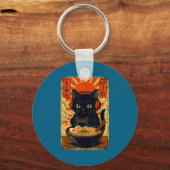 Cat Gamer Men Anime Kawaii Funny Gaming Headset Ca Schlüsselanhänger (Vorderseite)