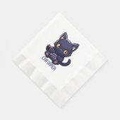 Cat Gamer Serviette (Ecke)