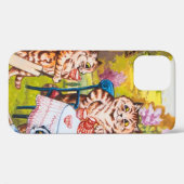 Cat Garden Party Case-Mate iPhone Hülle (Rückseite (Horizontal))