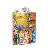 Cat Garden Party Flachmann (Rechts)