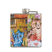 Cat Garden Party Flachmann (Rückseite)