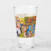 Cat Garden Party Glas (Rückseite)