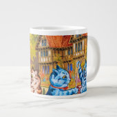 Cat Garden Party Jumbo-Tasse (Vorderseite Rechts)