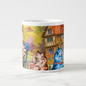 Cat Garden Party Jumbo-Tasse (Vorderseite)