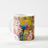 Cat Garden Party Kaffeetasse (Vorderseite Links)