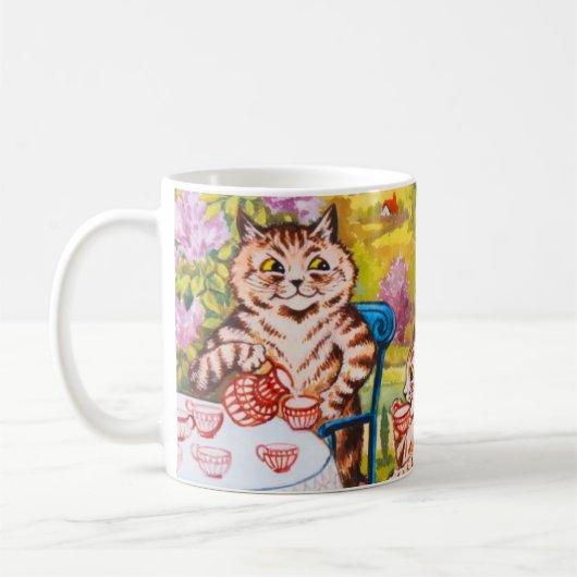 Cat Garden Party Kaffeetasse (Links)